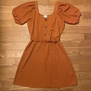 MONTEAU Polka Dot Dress